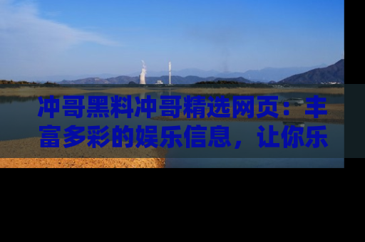 冲哥黑料冲哥精选网页：丰富多彩的娱乐信息，让你乐不停息