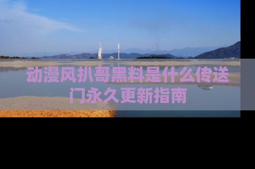 动漫风扒哥黑料是什么传送门永久更新指南