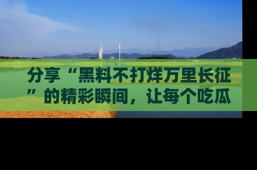 分享“黑料不打烊万里长征”的精彩瞬间，让每个吃瓜人都乐在其中！