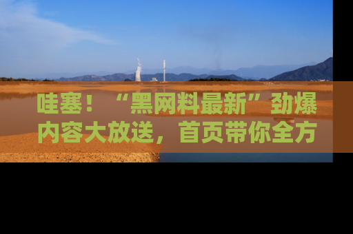 哇塞！“黑网料最新”劲爆内容大放送，首页带你全方位了解哦，小可爱们