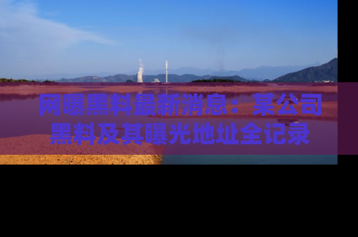 网曝黑料最新消息：某公司黑料及其曝光地址全记录